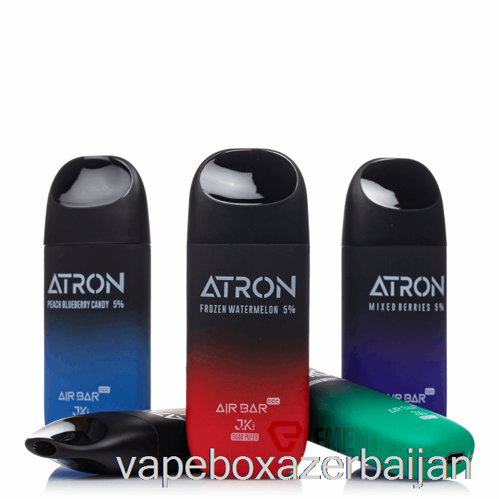 Vape Smoke Air Bar Atron 5000 Disposable Black Dragon Ice